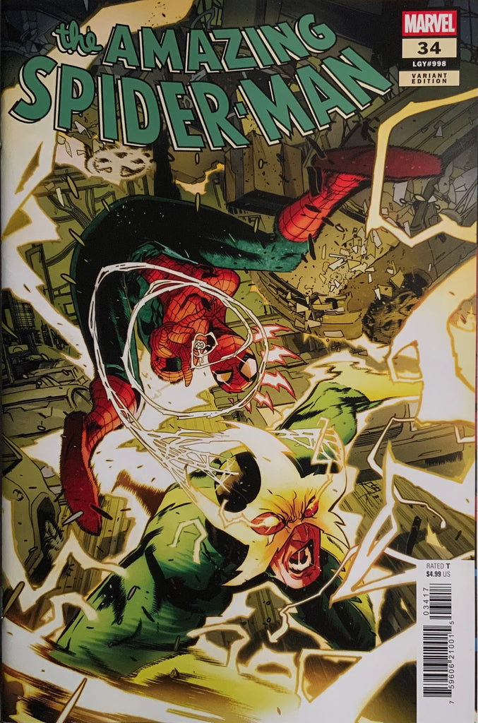 AMAZING SPIDER-MAN (2025) #34 VICENTINI 1:25 VARIANT COVER