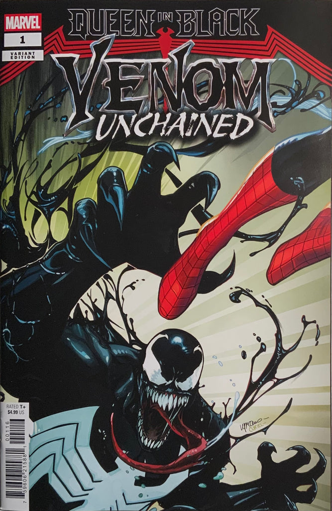 QUEEN IN BLACK : VENOM UNCHAINED # 1 LUPACCHINO 1:25 VARIANT COVER