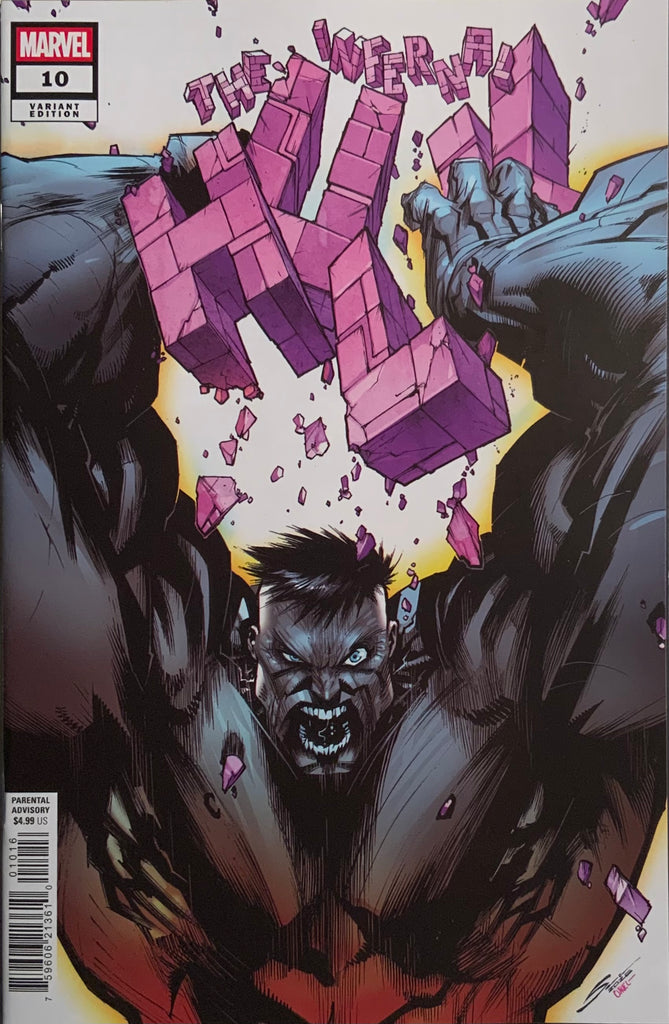 INFERNAL HULK #10 SANDOVAL 1:25 VARIANT COVER