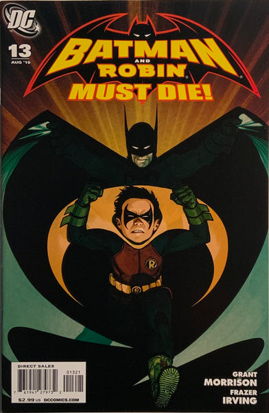 BATMAN AND ROBIN (2009-2011) #13 IRVING 1:25 VARIANT COVER