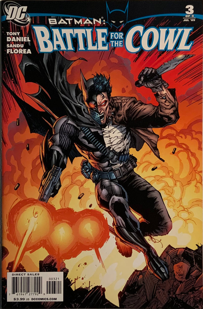 BATMAN BATTLE FOR THE COWL # 3 DANIEL 1:10 VARIANT COVER FIRST APPEARANCE OF DAMIAN WAYNE AS ROBIN