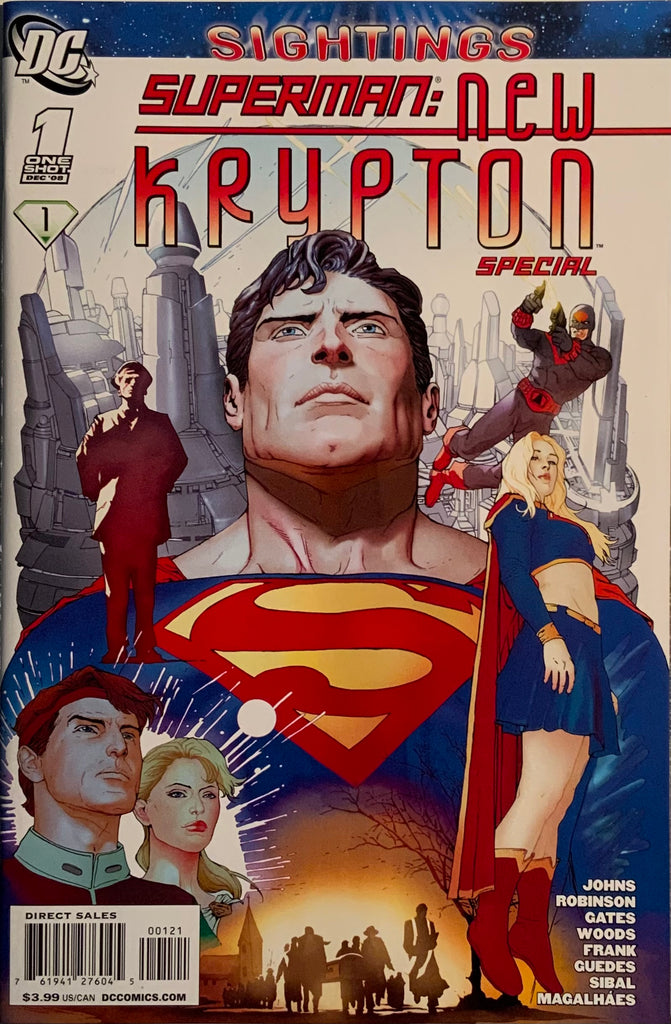 SUPERMAN NEW KRYPTON SPECIAL # 1 GUEDES 1:10 VARIANT COVER