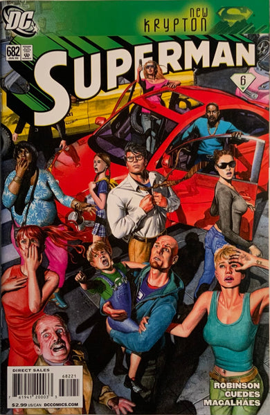 SUPERMAN (2006-2011) #682 ROUX 1:10 VARIANT COVER