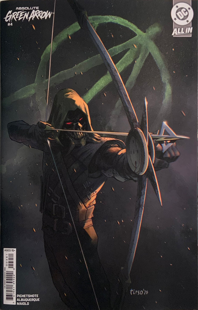 ABSOLUTE GREEN ARROW # 4 TIRSO 1:25 VARIANT COVER