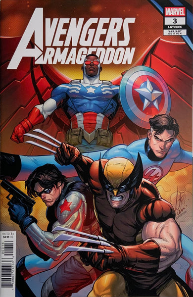 AVENGERS : ARMAGEDDON #3 CASELLI 1:25 VARIANT COVER