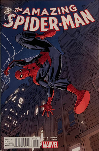 AMAZING SPIDER-MAN (2014-2015) #20.1 BRADSHAW VARIANT COVER