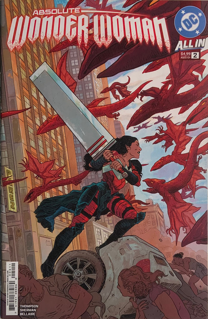 ABSOLUTE WONDER WOMAN # 2 FIRST PRINTING