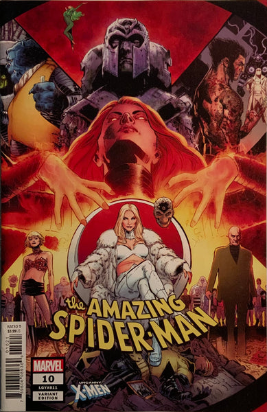 AMAZING SPIDER-MAN (2018-2022) #10 UNCANNY X-MEN VARIANT COVER