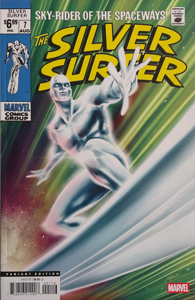 SILVER SURFER (1968-1970) #7 FACSIMILE EDITION ANINDITO 1:25 VARIANT COVER