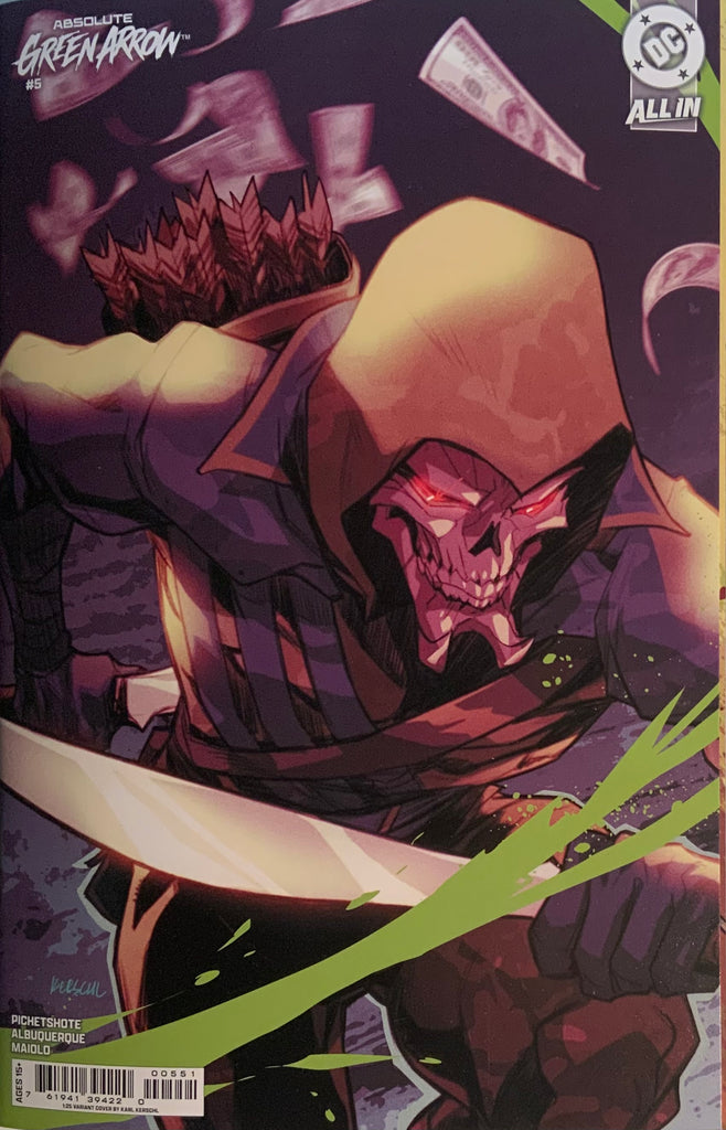 ABSOLUTE GREEN ARROW # 5 KERSCHL 1:25 VARIANT COVER