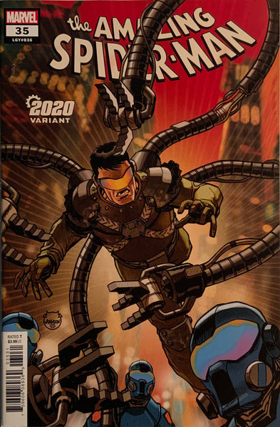 AMAZING SPIDER-MAN (2018-2022) #35 JOHNSON VARIANT COVER
