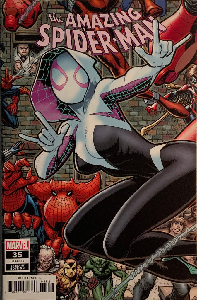 AMAZING SPIDER-MAN (2018-2022) #35 ADAMS VARIANT COVER