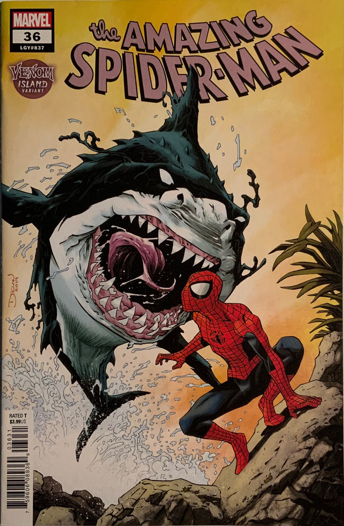AMAZING SPIDER-MAN (2018-2022) #36 SHALVEY VARIANT COVER