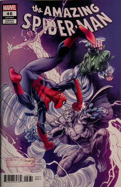 AMAZING SPIDER-MAN (2018-2022) #46 BAGLEY VARIANT COVER