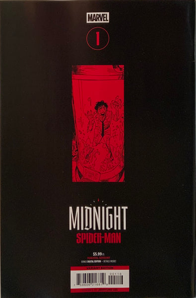 MIDNIGHT SPIDER-MAN #1 LEE 1:25 VARIANT COVER