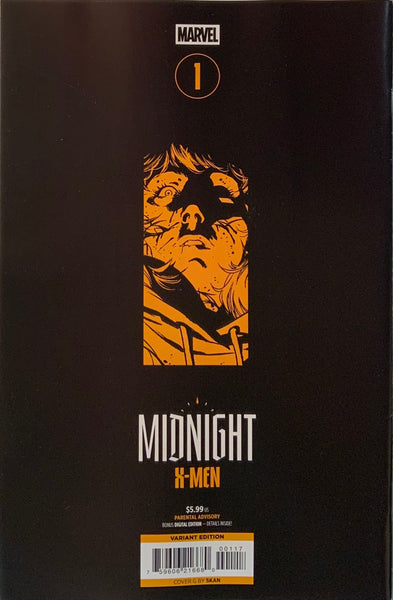 MIDNIGHT X-MEN #1 SKAN 1:50 VIRGIN VARIANT COVER