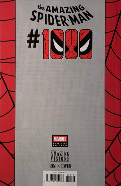 AMAZING SPIDER-MAN (2025) #1000 BERMEJO 1:100 VIRGIN VARIANT COVER
