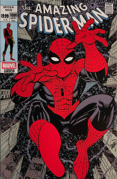 AMAZING SPIDER-MAN (2025) #1000 LARSEN 1:25 VARIANT COVER