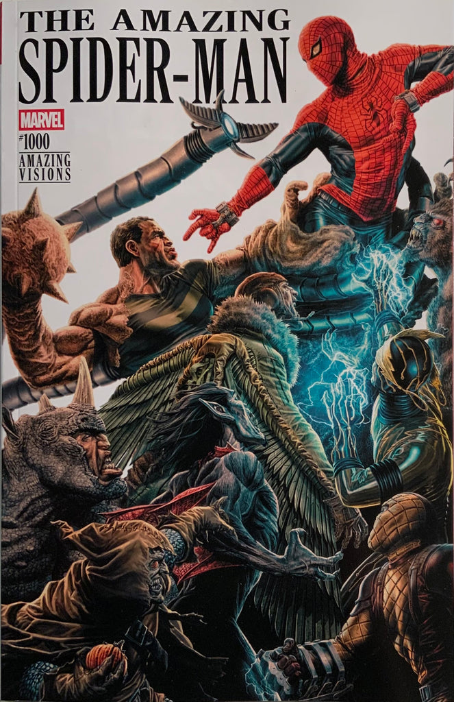 AMAZING SPIDER-MAN (2025) #1000 BERMEJO VARIANT COVER