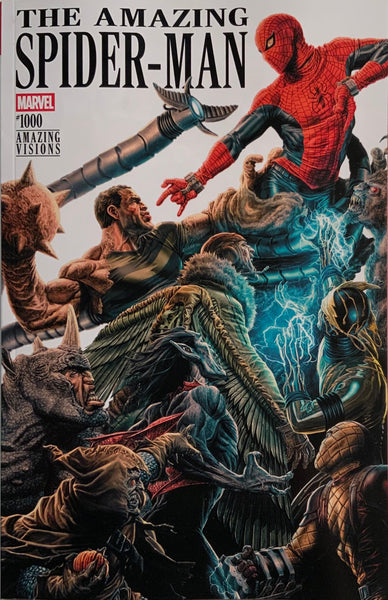 AMAZING SPIDER-MAN (2025) #1000 BERMEJO VARIANT COVER
