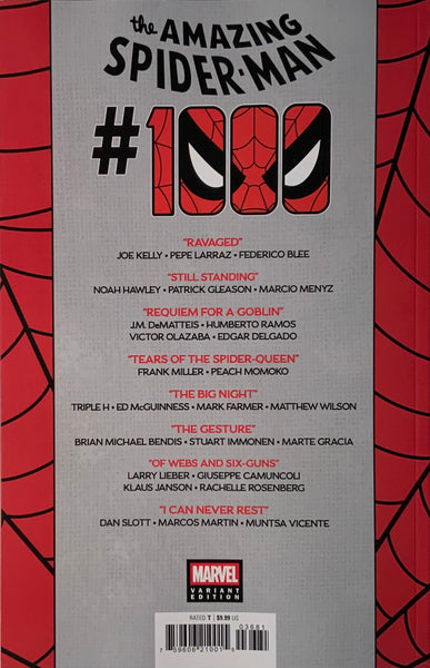 AMAZING SPIDER-MAN (2025) #1000 DITKO VARIANT COVER