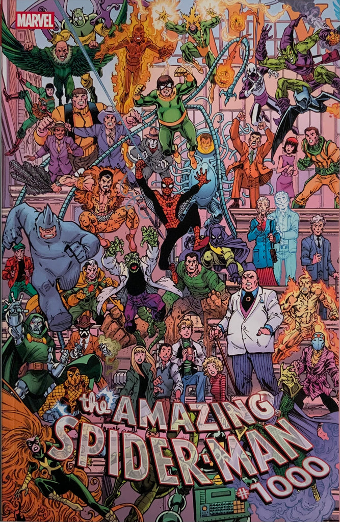 AMAZING SPIDER-MAN (2025) #1000 NAUCK VARIANT COVER