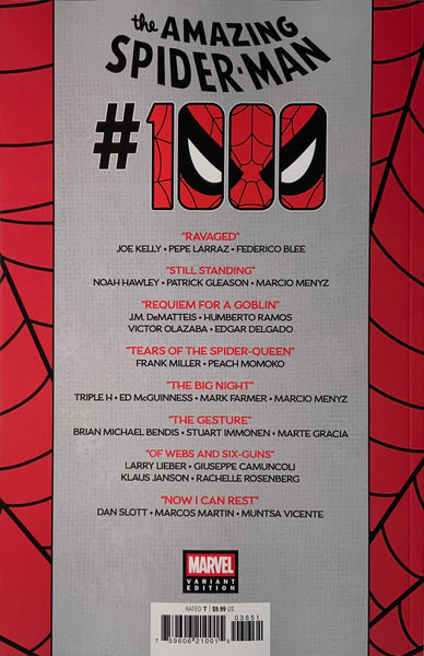 AMAZING SPIDER-MAN (2025) #1000 YOUNG VARIANT COVER