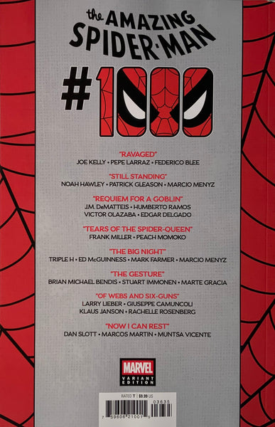 AMAZING SPIDER-MAN (2025) #1000 RAMOS VARIANT COVER
