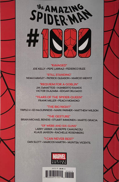 AMAZING SPIDER-MAN (2025) #1000 BAGLEY VARIANT COVER