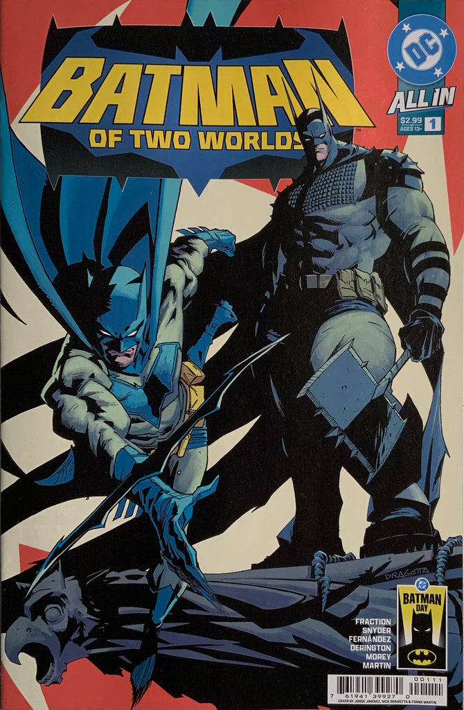 BATMAN OF TWO WORLDS # 1