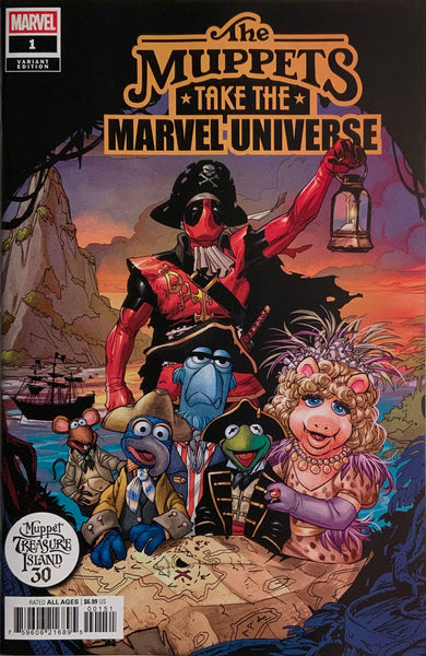 THE MUPPETS TAKE THE MARVEL UNIVERSE # 1 LOLLI VARIANT COVER