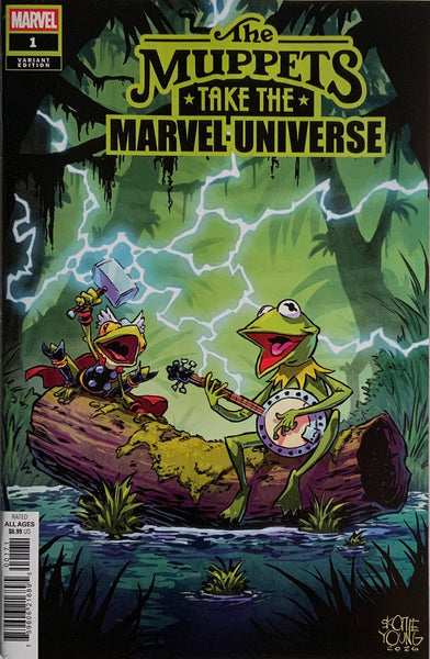 THE MUPPETS TAKE THE MARVEL UNIVERSE # 1 YOUNG VARIANT COVER