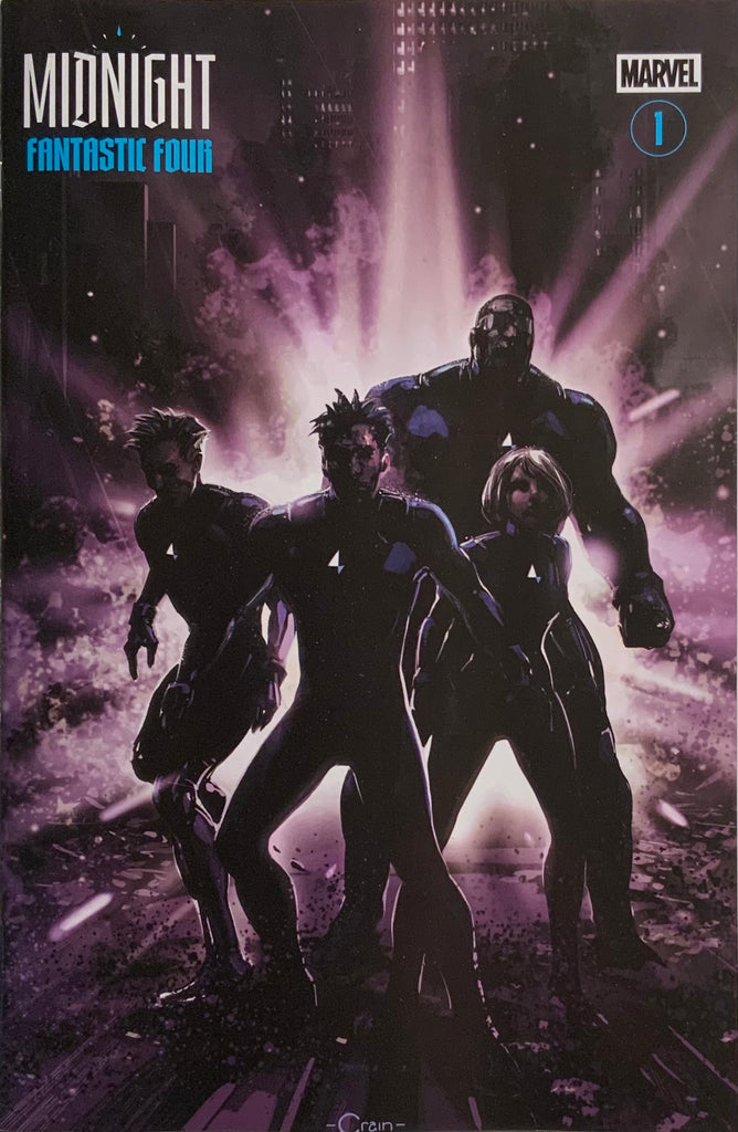MIDNIGHT FANTASTIC FOUR #1 CRAIN VARIANT COVER