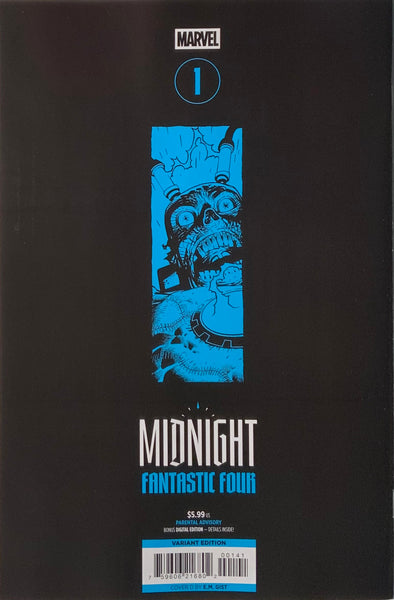 MIDNIGHT FANTASTIC FOUR #1 GIST VARIANT COVER