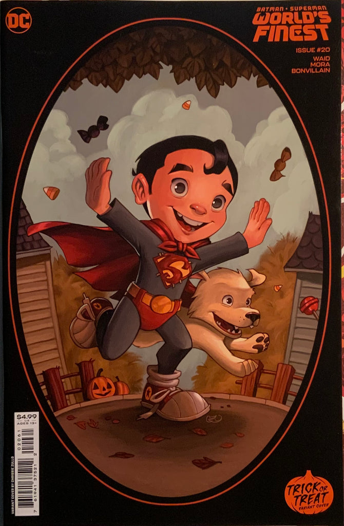 BATMAN / SUPERMAN WORLD’S FINEST #20 TRICK OR TREAT VARIANT COVER