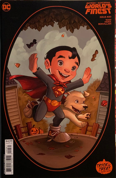 BATMAN / SUPERMAN WORLD’S FINEST #20 TRICK OR TREAT VARIANT COVER