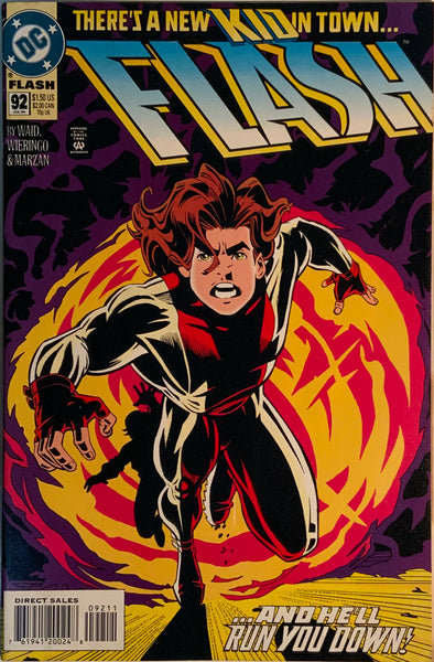 FLASH (1987-2009) # 92 FIRST FULL APPEARANCE OF IMPULSE