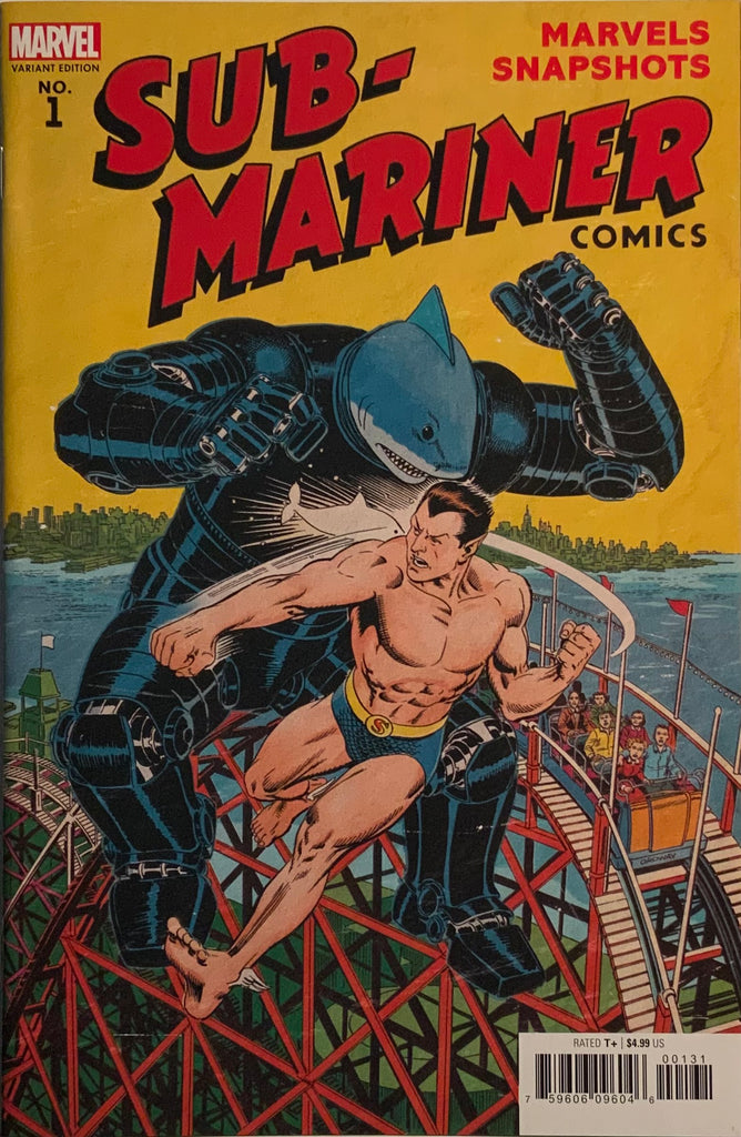 SUB-MARINER MARVELS SNAPSHOTS # 1 ORDWAY 1:25 VARIANT COVER