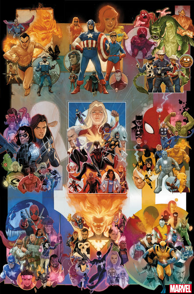 MARVEL 80TH ANNIVERSARY SET OF 9 NOTO CONNECTING VARIANT COVERS