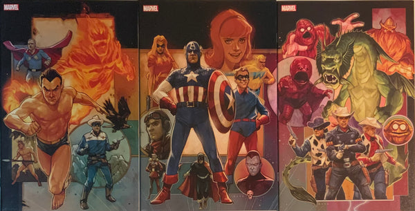 MARVEL 80TH ANNIVERSARY SET OF 9 NOTO CONNECTING VARIANT COVERS