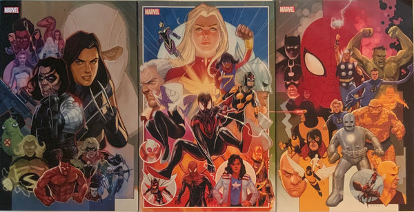 MARVEL 80TH ANNIVERSARY SET OF 9 NOTO CONNECTING VARIANT COVERS