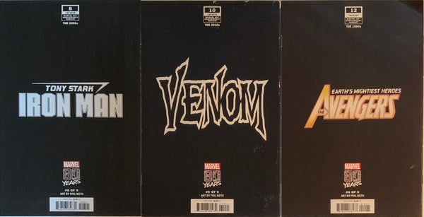 MARVEL 80TH ANNIVERSARY SET OF 9 NOTO CONNECTING VARIANT COVERS