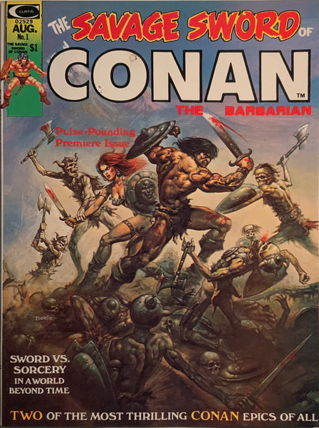 THE SAVAGE SWORD OF CONAN # 01