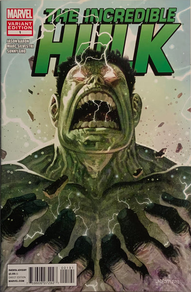 INCREDIBLE HULK (2011-2012) # 1 LADRONN VARIANT COVER