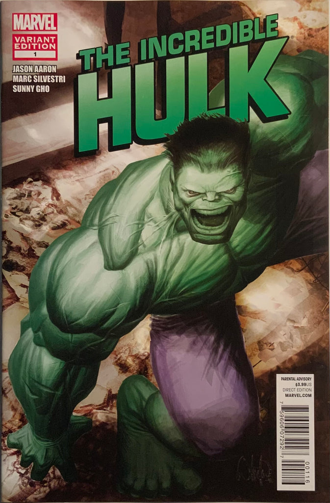 INCREDIBLE HULK (2011-2012) # 1 PORTACIO VARIANT COVER