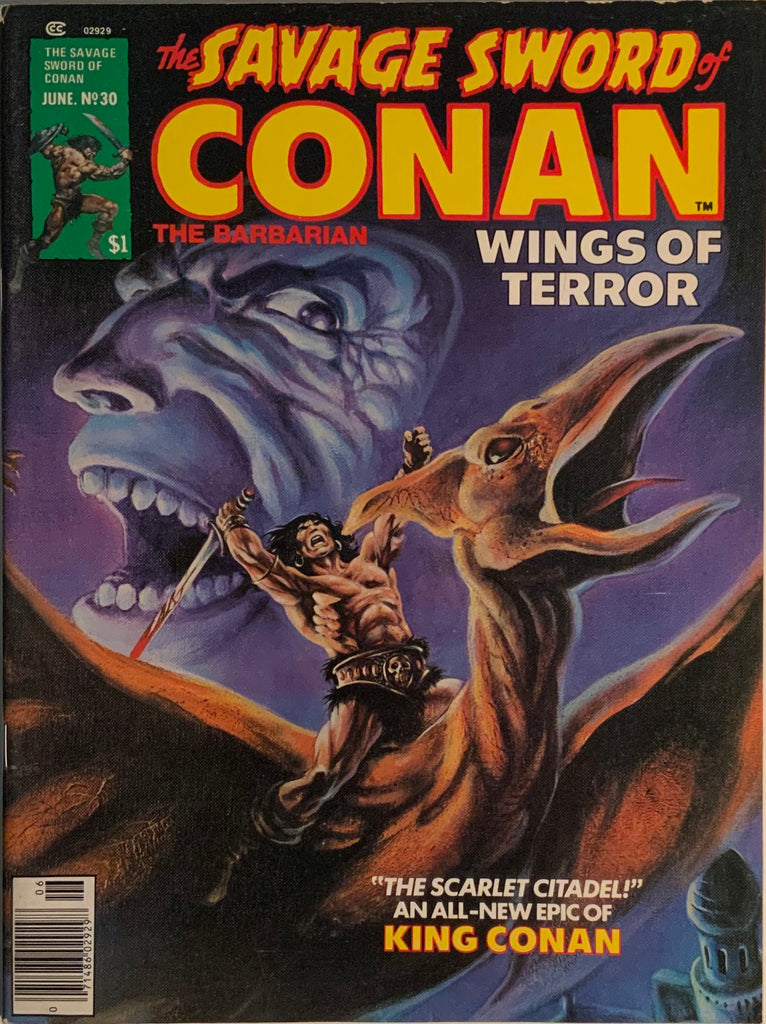 THE SAVAGE SWORD OF CONAN # 30