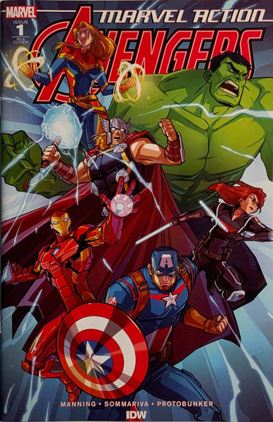 MARVEL ACTION : AVENGERS (2018-2020) # 1 1:10 VARIANT COVER