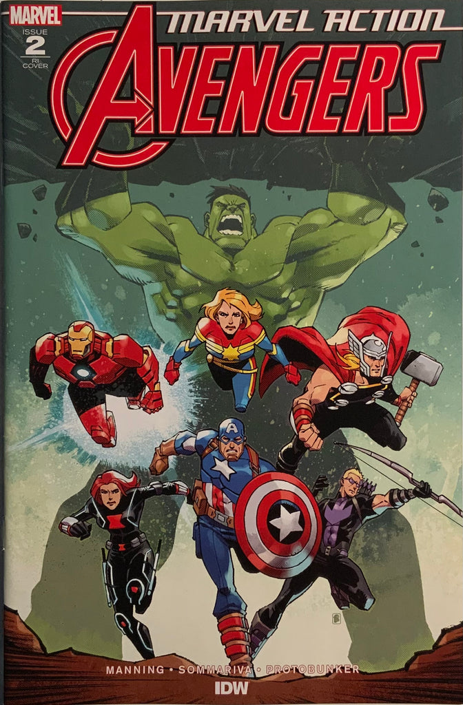 MARVEL ACTION : AVENGERS (2018-2020) # 2 1:10 VARIANT COVER