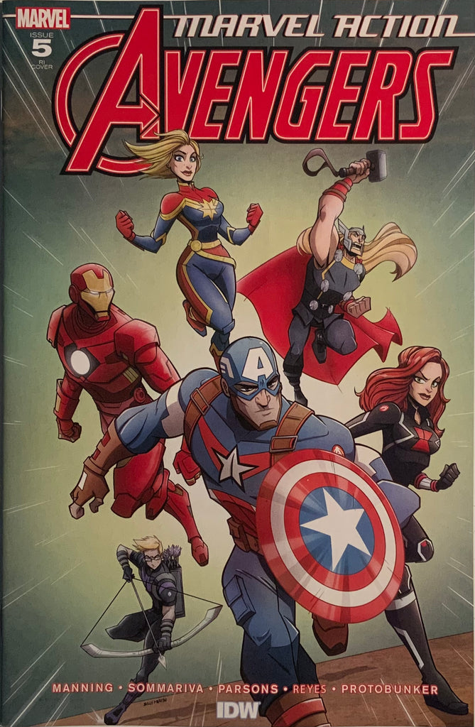 MARVEL ACTION : AVENGERS (2018-2020) # 5 1:10 VARIANT COVER