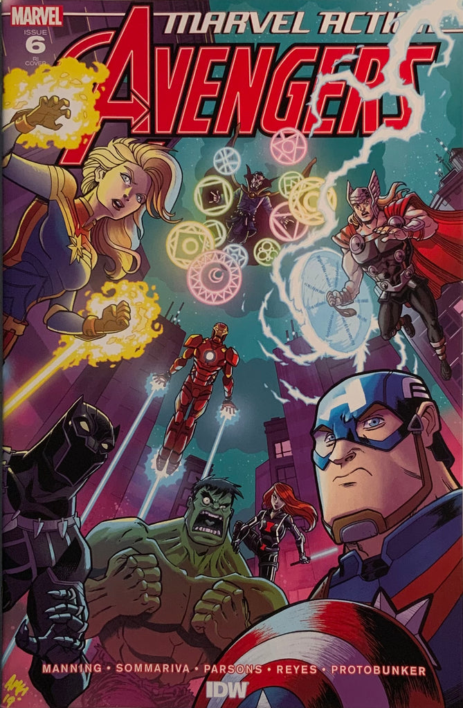 MARVEL ACTION : AVENGERS (2018-2020) # 6 1:10 VARIANT COVER